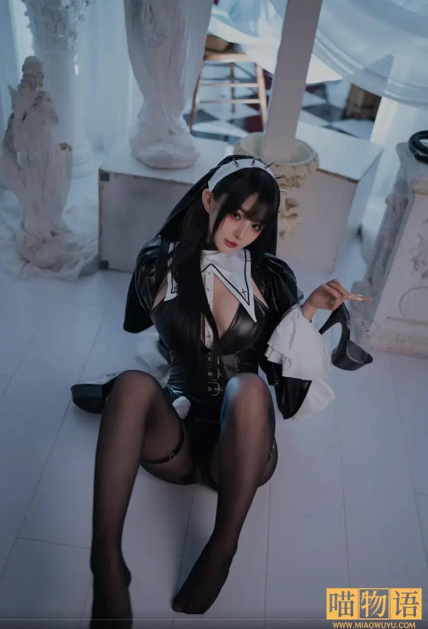 桜井宁宁 皮衣修女禁忌幻想